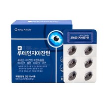 유유네이처 루테인 지아잔틴 60일분 눈 영양제 어린이 청소년 키즈 노안 영양제 선물 남자 여자 비타민 눈건강, 1개 60일분