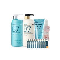 B7 약산성 쿨 탈모 샴푸 +헤어팩 1000ml+1000ml+250ml+헤어에센스