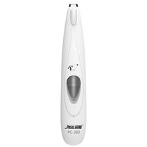 트리머 무선 무소음 led 애완동물 강아지 고양이 이발기 개 털 깎기 헤어트리밍 바리깡, 노란 PC-280