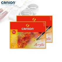 캔손 아크릴패드 400g 24x32 1+1 총20매입 1면제본/아크릴용지, CA030-PD4F 1+1
