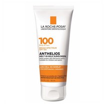 La Roche-Posay Anthelios Sunscreen 라로슈포제 안뗄리오스 멜트인 밀크 바디 페이스 선크림 3oz(90ml), 1팩