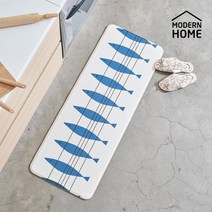 모던홈 pvc 블루피쉬 주방매트 _대 120cmX44cm 14T, 14T-대-블루피쉬