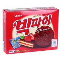 크라운 빅파이 딸기, 324g, 6개