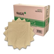 티슈도리 칵테일냅킨 갈색지, 1개, 8000매입