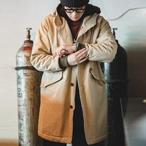 남성 코트 아메리칸 빈티지 N2 데크복 세미 오버핏 후드자켓 가을 겨울 패딩 FXTS2207650