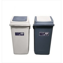 유진 에이스휴지통50L 종량제 분리수거용 사무실 학교 병원 식당, 대(50리터용), 베이지