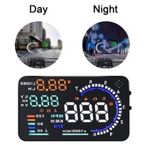 OBD2 순정연동hud 자동차 헤드 디스플레이 5.5 