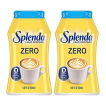 Splenda 미국 스플렌다 수크랄로스 리퀴드 스위트너 50ml 2팩 설탕대체 감미료