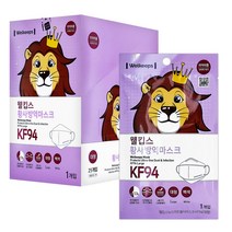 웰킵스 황사방역마스크 대형 KF94, 10개입, 1개, 백색