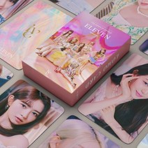 Kpop 아이브 포토카드 포카 일레븐 앨범 Lomo 55장 원영 이서 유진 가을 레이 리즈, A