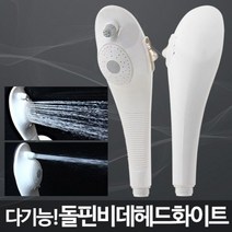 돌핀비데헤드 화이트/핸드비데 샤워기비데, 반지왕2 본상품선택