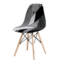 식탁의자 천갈이 리폼 의자커버 1/2/4/6 Pieces 벨벳 패브릭 쉘 시트 커버 바 좌석 케이스 빨 수있는 이동식 무방비 의자 커버 연회 홈 호텔, ME02-Y006, 6 Pcs