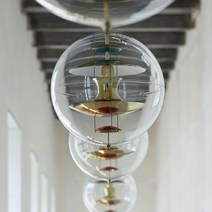 베르판 글로브 골드 (S급) 펜던트 인테리어 조명, 주광색