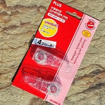 플러스 수정테이프 WH-604 Whiper MR 리필 WH-604R-2p, 1개