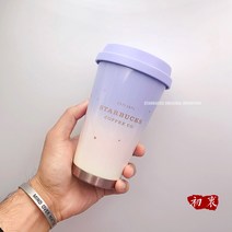 일본 스타벅스 크리스마스 리본 ToGo 엘마 펄 핑크 텀블러 473ml, 오로라 스타 텀블러 370ml