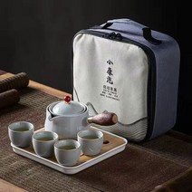 보이차다기세트 차도구세트 전통찻잔세트 쿵푸 차 세트 여행용 세라믹 휴대용 찻주전자 메이커 인퓨저 찻잔 19 가지 스타일, [14] A14