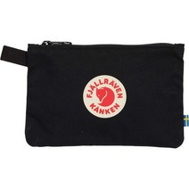Fjellräven Knken 기어 포켓 블랙 원사이즈 피엘라벤 백팩 해외배송, Black