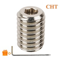 3d프린터 메가 CHT 노즐 구리 화산 어댑터 니켈 도금 흐름 크레이지 히팅 블록 V6 핫 엔드 1 개