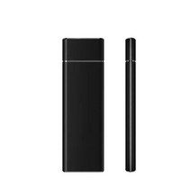 SSD hd 8 테라바이트 모바일 하드 디스크 유형 C USB3.1 휴대용 충격 방지 알루미늄 합금 솔리드 스테이트 드라이브 전송 속도 externo, [02] Black, [02] 2 테라바이트