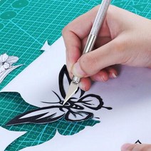 정밀 아트 나이프 공예칼 컷터 칼 3D프린터 후가공 종이 나무 가죽 천