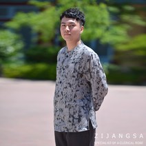 [3537] 마 차이나 7부 셔츠
