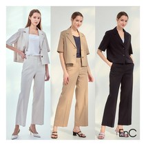 [이앤씨] ○EnC 23SS 린넨 블렌드 시그니처 썸머 수트(재킷+팬츠)(ENJK32563