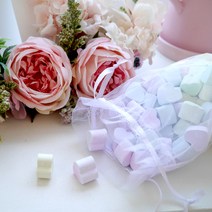 오브제트리 무지개 하트 석고사쉐(소), 그레이프 프룻