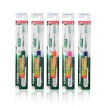 G.U.M 프로케어 칫솔 5개 초미세모 구강케어 검칫솔, 단품, 단품