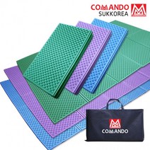200x140 중형 코만도 캠핑매트+기본형가방, 블루