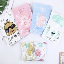 PKFARM 휴대용 미니 펀치 쿨팩 1P 낱개 재사용 아이스팩 여름 아이스 얼음팩 얼음 찜질 찜질팩, 8 X 11 cm, 색상랜덤, 1개
