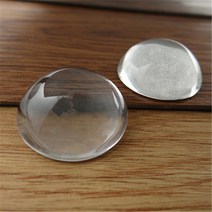 2개/몫 30mm 둥근 반구 편평한 뒤 명확한 유리 Cabochon 고품질 돈 승진을 잃으십시오!!! (Z2-11), 01 30mm Hemisphere