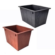 사각 다라 화분 소 사각 고무 텃밭 원예 화분, 상품선택, 검정색 다라용도