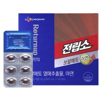 CJ 전립소 쏘팔메토 아연 2개월 + 2개월