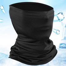 [리더스] 남여공용 쿨 냉감 마스크 햇빛가리개 블랙 화이트