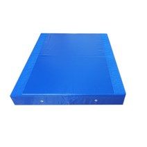 1+1행사 스폰지매트 150x100x20cm 추락안전매트 높이뛰기매트, Blue, 청색