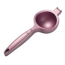 레몬착즙기 업소용 과일 오렌지 착즙기 녹즙기 원액기 스퀴저 22cm 다기능 금속 수동 과즙 짜는기구 도구 레몬 압착기 수동 푸드 프로세서 주방 액세서리 바 도구 용 프레스 과즙, 분홍색
