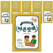 바른핫팩 포켓용 핫팩 90g 100매입 국내생산