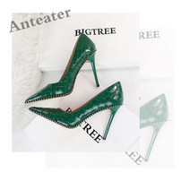 [Anteater]여자 봄여름 오피스룩 정장 스틸레토 펌프스 하이힐 구두 xin215BL3