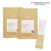 투썸플레이스 투썸 에이리스트 스틱커피 카페라떼 10입 x 2, 1, 단품