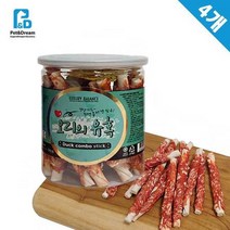 토이푸들간식 오리 4묶음 말티즈져키 싼교육간식 칭찬간식, 상세페이지 참조