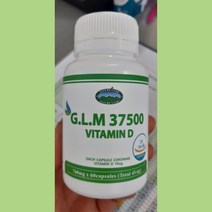 [정식수입] 뉴질랜드 초록입홍합 GLM 37500 + 비타민D 60정 네이쳐스탑