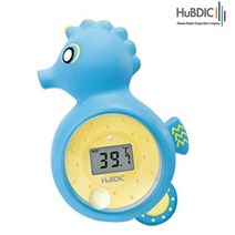 (kaoncnt) 휴비딕 카스 디지털 탕온계 탕온도계 아기 목욕 장난감 물온도, 해마