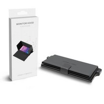 모니터후드24인치 모니터커버 모니터후드 PGYTECH-DJI Mavic 미니/프로/에어/팬텀 4/스파크 컨트롤러용 스마트 폰 모니터 후드 리모컨 커버 햇빛 가리개, Black