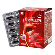 캐나다 밀크씨슬 60캡슐 간에좋은 간 영양제 보호제, 60정, 1개