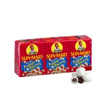 썬메이드 요거트 건포도 간식 미니팩 2종 170g, 1.요거트 레이즌 28g X 6팩