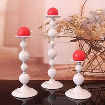 볼록촛대 캔들홀더 웨딩촛대 4318w(대)