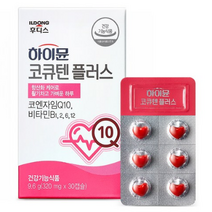 일동후디스 하이뮨 코큐텐 플러스 9.6g, 6개, 30정