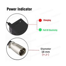 전동킥보드 충전기 TANGSPOWER 48V 2A 전기 자전거 납산 배터리 57.6V 전자 스쿠터 오토바이, 3핀 XLR, 유럽 연합