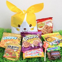 무한상사 어린이 선물 과자 선물세트 어린이집 학교 학원 교회 초콜릿 답례품 어린이날 과자선물 어린이집생일선물 유치원생일답례품 초등학생선물 발렌타인데이, 1개, 해피토끼세트
