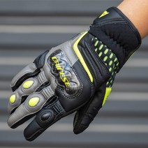 다이네 오토바이 가죽 탄소 섬유 장갑 레이싱 바이크 사계절에 방풍장갑 CARBON 3 핸드폰 터치, 그레이